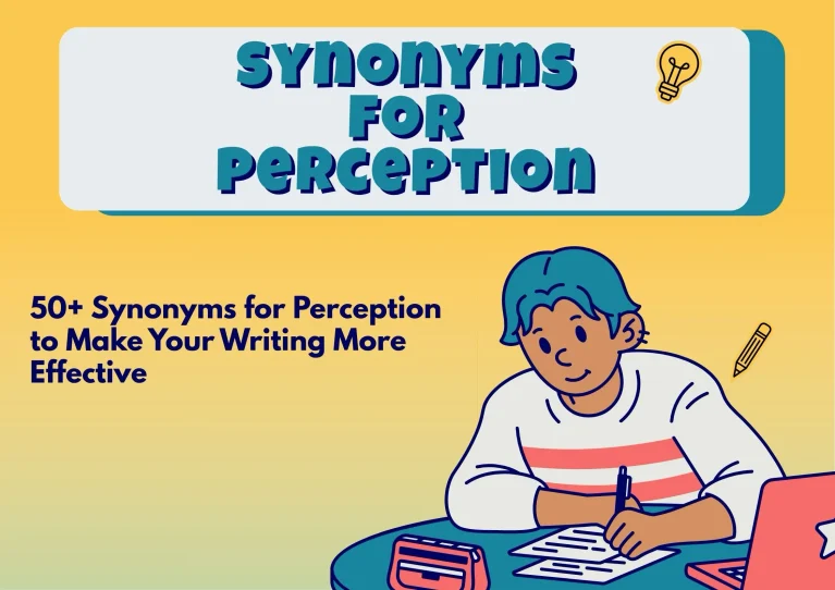 Synonyms For Perception