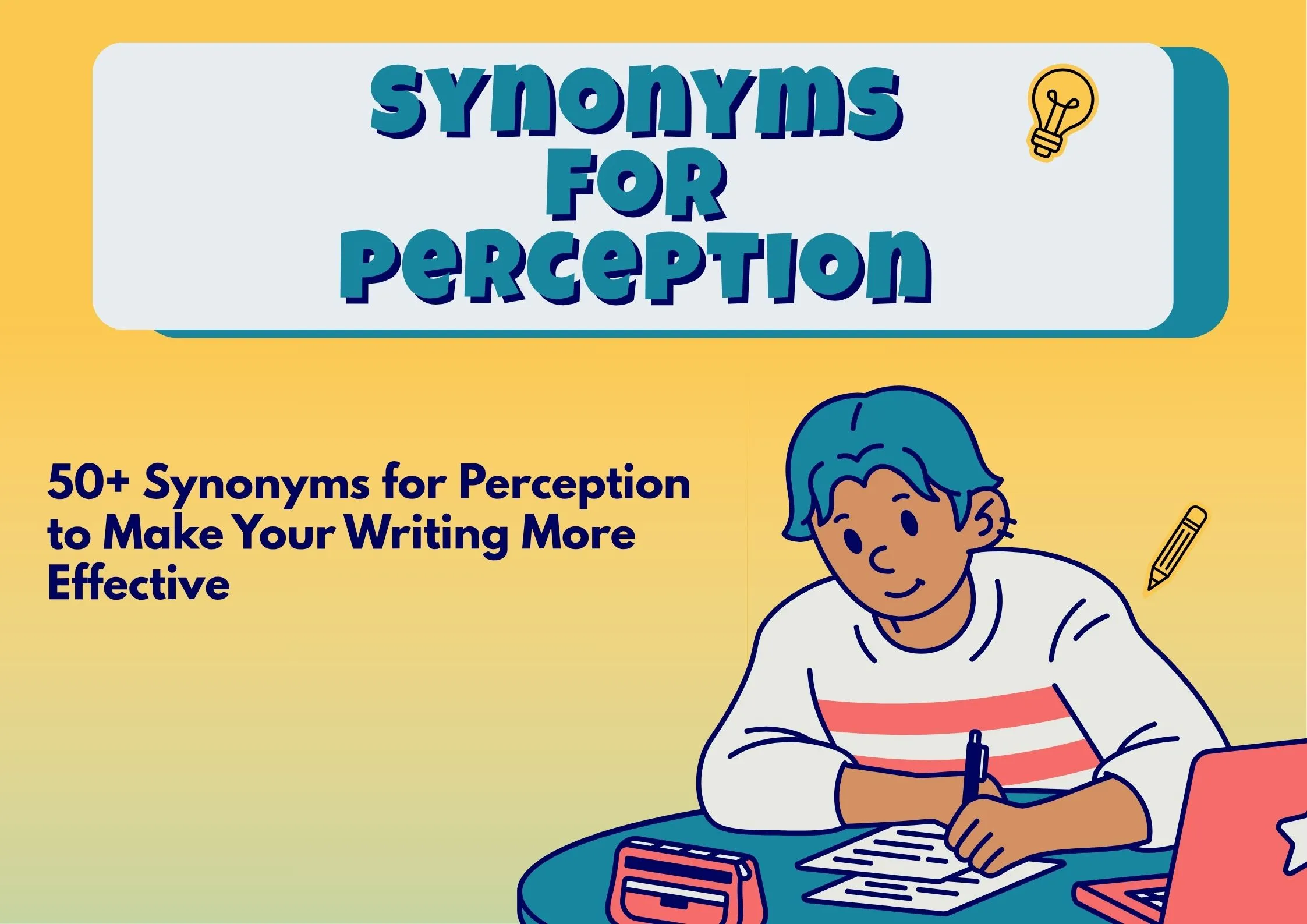 Synonyms For Perception