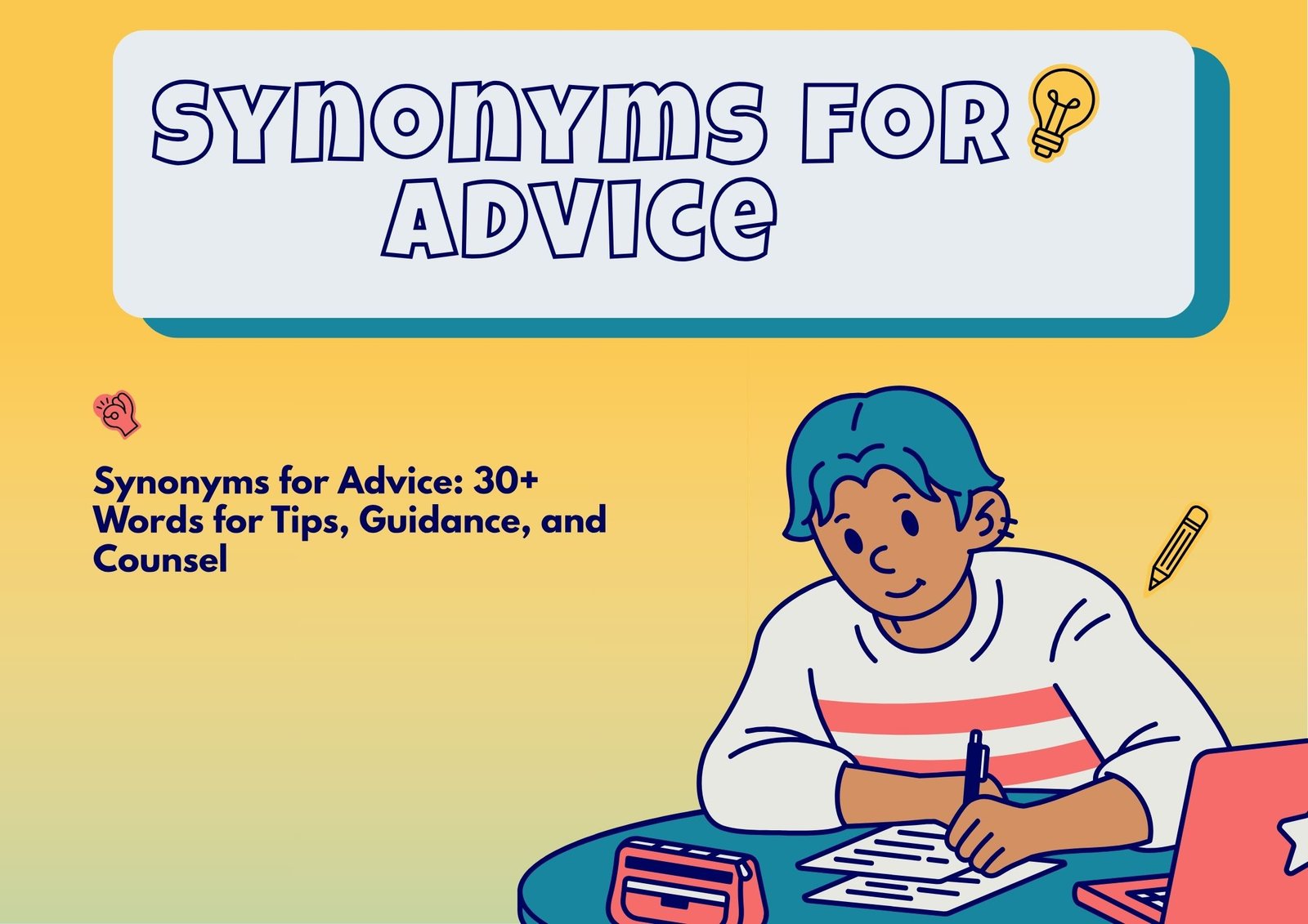 Synonyms for Advice