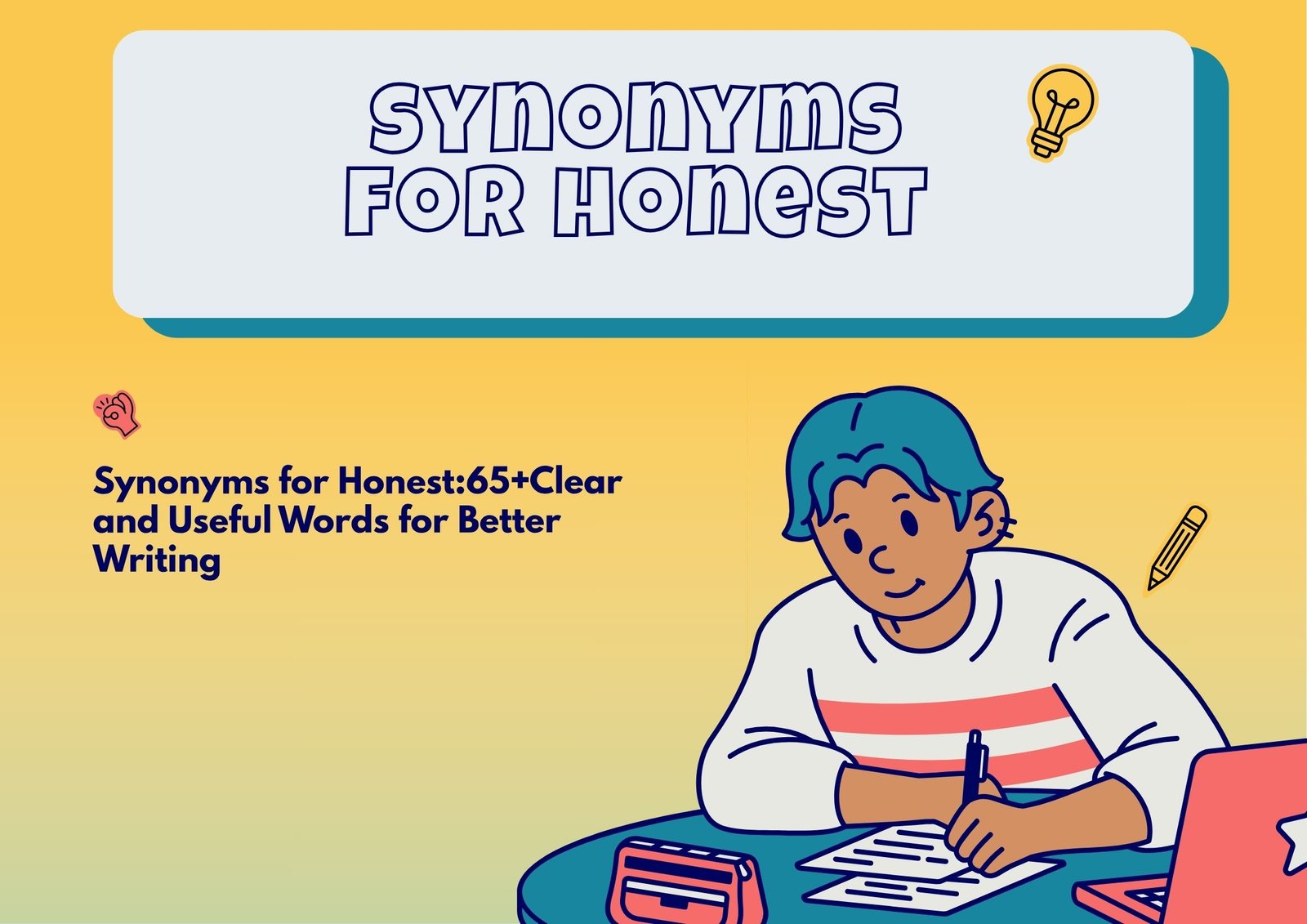 Synonyms for Honest