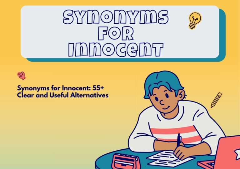 Synonyms for Innocent