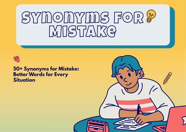 Synonyms for Mistake