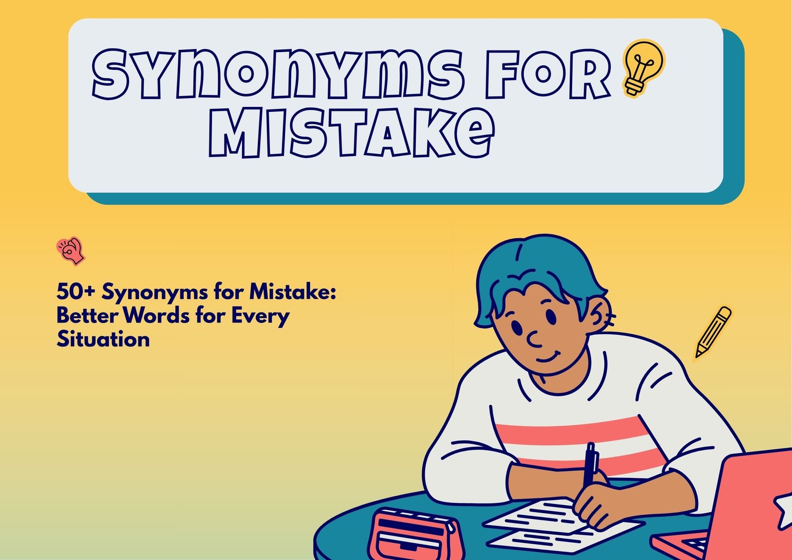 Synonyms for Mistake