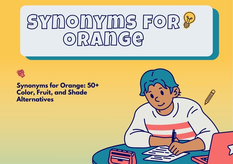 Synonyms for Orange